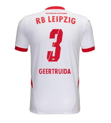 RB Leipzig Lutsharel Geertruida #3 Replika Hjemmebanetrøje 2024-25 Kortærmet